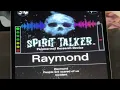 Session with Spirit Talker App - Part 1