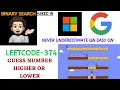 Guess Number Higher or Lower - Microsoft Google with variation Explanation Live Coding