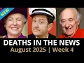 Download Lagu Who Died This Week | August 2025 #4 Celebrity Deaths \u0026 More