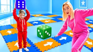 Света и Богдан и Гигантская Игра Челлендж!