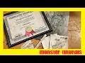 DIY Antique Paper Tutorial - Vintage Documents Labels and Prints