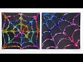 Glitter Spider Web Fun Spider Web Glitter Craft