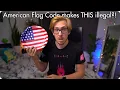 American Flag Code Makes This ILLEGAL