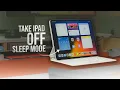 How to Take my iPad Off Sleep Mode tutorial