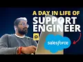 A day in the life of Support Engineer at Salesforce Bangalore Avinash Kamti