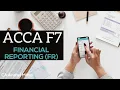 ACCA F7-FR - Financial Reporting
