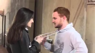 girl kissing boys kissing prank gone sexual