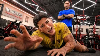 SOBREVIVI ao treino de PERNA da MORTE do CARLÃO