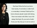 Jessie Reyez - FRAUD (lyrics)