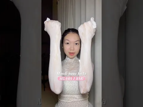 mandi susu kuda selama 7 hari bikin kulit cerah