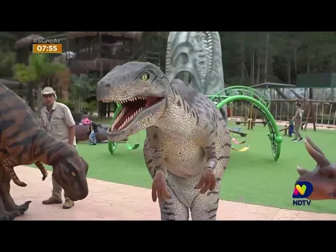 Maior parque de dinossauros da América do Sul está localizado em SC
