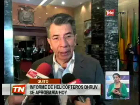 INFORME DE HELICÓPTEROS DHRUV SE APROBARÍA HOY