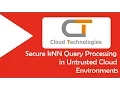 Secure kNN Query Processing in Untrusted Cloud Environments