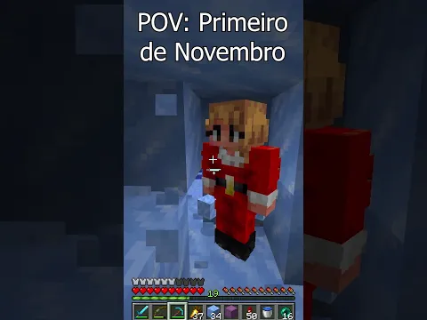 É impossível escapar dela. #minecraftshorts #minecraft