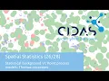 Spatial Statistics - Statistical Background VI Point Process Models Thomas Process