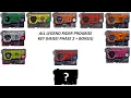 Legend Rider Progrise Key Heisei Phase 2 + Bonus