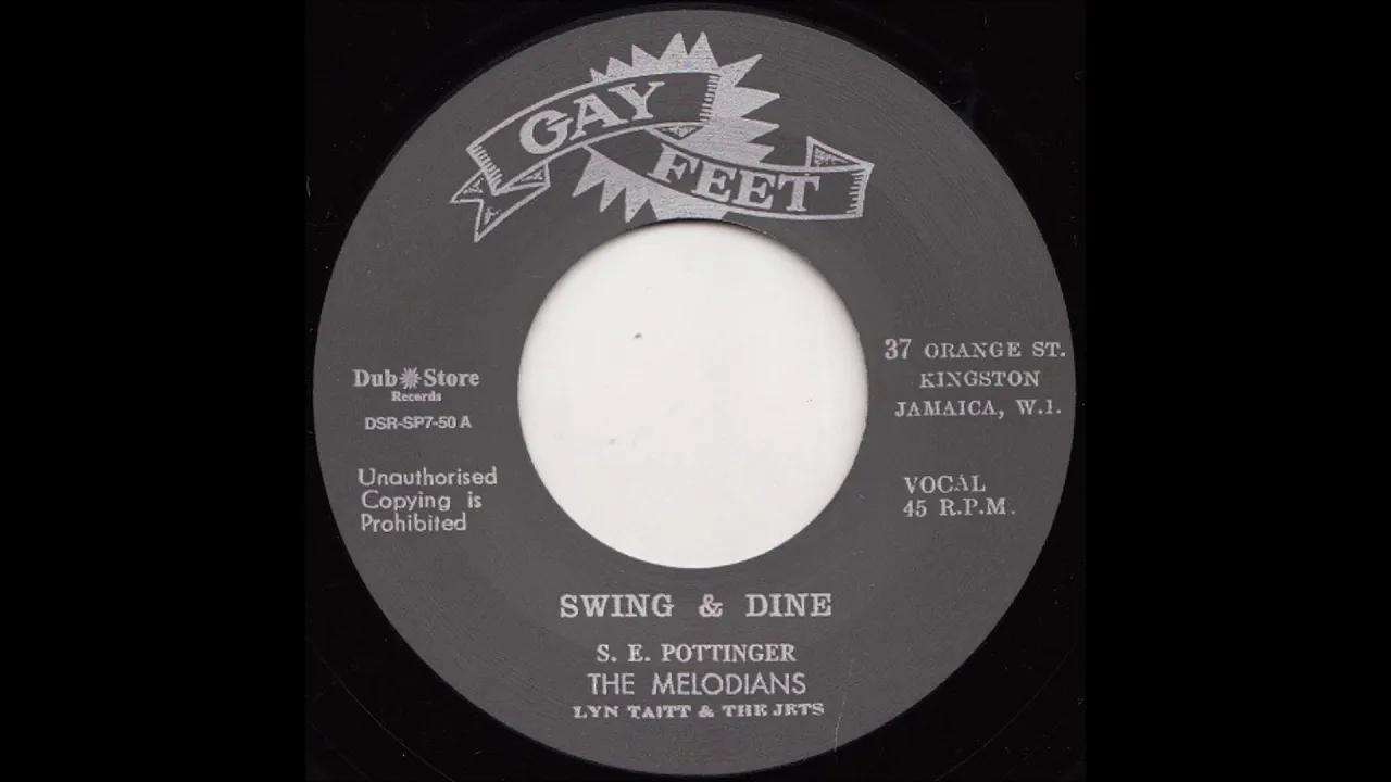 The Melodians ‎ –  Swing & Dine      MRRH