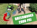 Greenworks 2000 PSI Electric Pressure Washer from Lowes Review