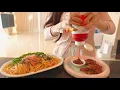 Download Lagu vlog | 야식으로 폭주했던 주말 일상 🍟 국물 닭발, 엽떡 먹고 아기자기한 1인 식기 활용해서 집밥 차리기, 명란파스타, 오픈 토스트, 도시락 싸면서 보낸 8월 💭🧡