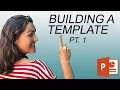 How to create a PowerPoint template Make your own slide background 1 of 3