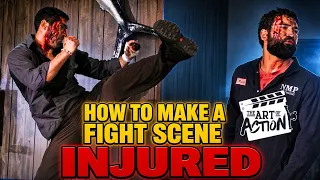 Performing Fights Injured on Universal Soldier 4