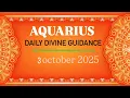 Download Lagu AQUARIUS- 💫Divine message \u0026 goddess Guidance ✨3 October 2025 ✨#dailytarot #guidance #aquariustarot