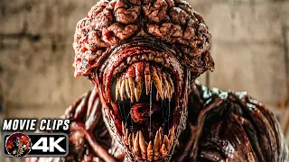 The Best Zombies & Monsters in RESIDENT EVIL: WELCOME TO RACCOON CITY (2021) 4K