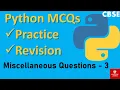 Python Miscellaneous Questions - 3