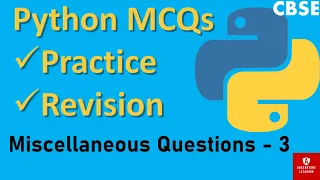 Python Miscellaneous Questions - 3