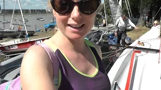 funNstuff Wilsonians Dinghy Sailing Regatta 2015. Ian was out in his Blaze