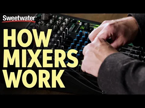 Download MP3 How Audio Mixers Work – What is a Mixer \u0026 What Does it Do? | Live Sound Lesson