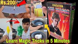 magic tricks box unboxing learn magic tricks in 5 minutes