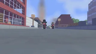 dont mess up with sadako and alex they saved monster shool so cool minecraft animation