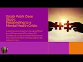 Social Work Case Study Analysis Mental Health