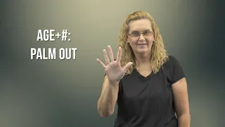Come and Learn ASL Numerical Incorporation-Age
