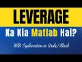 Leverage Meaning in Urdu What Does Leverage Mean Explanation Included