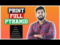 Printing Pyramid in C How to Print Star Pattern in C - 2