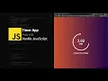 Timer App made with vanilla JavaScript