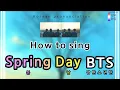 Download Lagu [Lyrics Tutorial] Spring Day (봄날) – BTS (방탄소년단) (easy lyrics/han/rom/pronunciation)