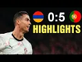 Download Lagu Portugal vs Armenia 5-0 Highlights \u0026 All Goals (World Cup Qualification) Armenia Portugal 2025 HD