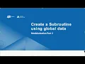 ABAP Course 06 - Modularization Part 2