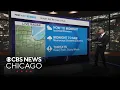 Chicago Weather Showers and thunderstorms moving in