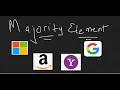 Majority Element Leetcode Easy Java Python Hindi MAANG Companies Interview Questions