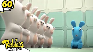 Rabbids Experiments RABBIDS INVASION 1H New Compilation Cartoon For Kids 