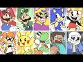 What If All Smash Ultimate Characters Were in Cuphead