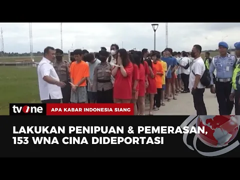 153 WNA Cina Dideportasi dari Indonesia