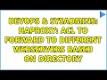 DevOps SysAdmins HAProxy ACL to forward to different webservers based on directory
