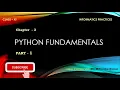 Python Fundamental Part-1 Class-11