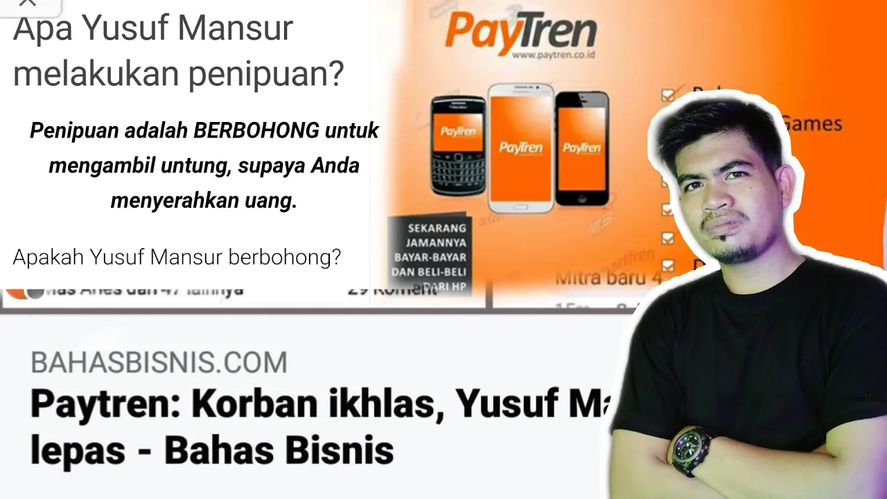 Tutorial Transaksi Pulsa PayTren. 