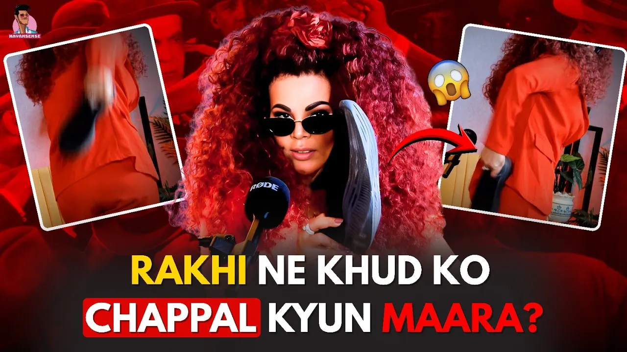 Rakhi Sawant calls ex Adil Durrani a hij*a, khud ko chappal se maara | "My family tried to burn me"